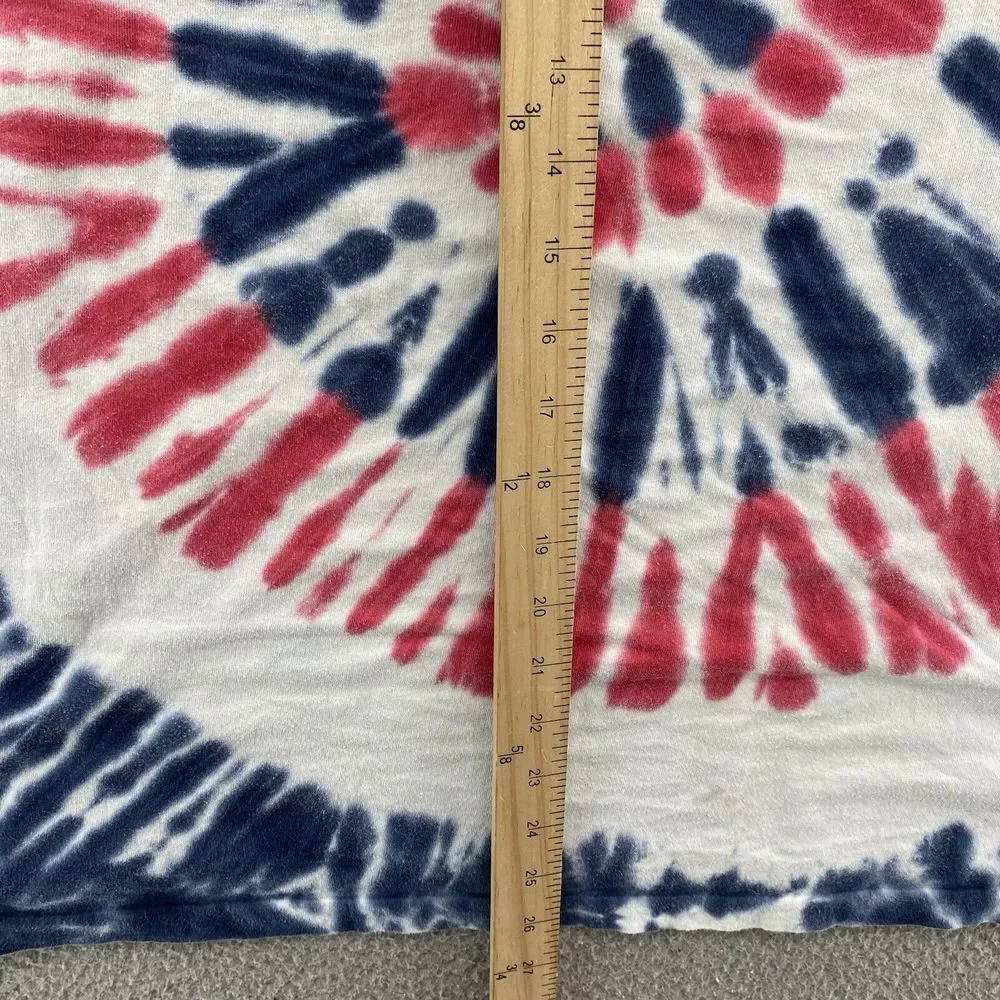 Polo Ralph Lauren Shirt Mens Large Tie Dye Preppy Boho Festival Academia Coastal